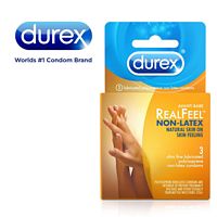 Durex Feels Latex Condom, 3-Pack